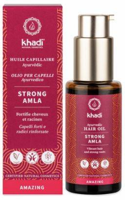 Strong Amla - olio per capelli Khadi