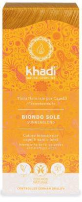 Tinta naturale per capelli biondo sole sunrise - Khadi