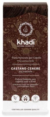 Tinta naturale per capelli castano cenere ash brown - Khadi