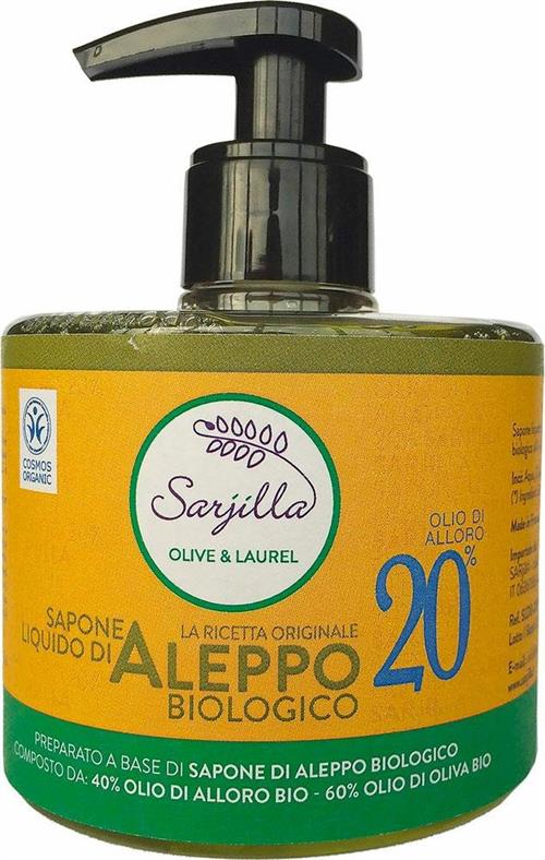 Sapone Liquido di Aleppo - 20% Olio di Alloro