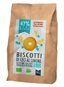 Biscotti di ceci al limone