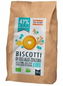 Biscotti di ceci allo zenzero