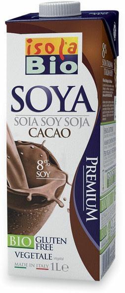 Bevanda di soia al cacao