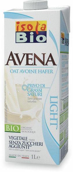 Bevanda Avena light 1l Isola Bio