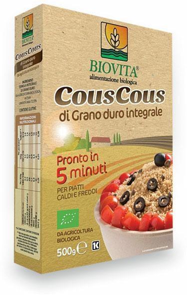 Cous cous di grano duro integrale