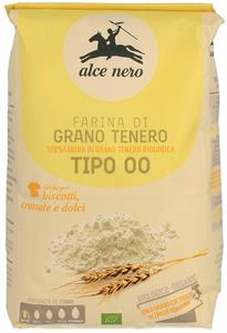 Farina di grano tenero tipo 00 1kg - Alce nero