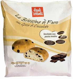 Brioscine di Farro e gocce di Cioccolato