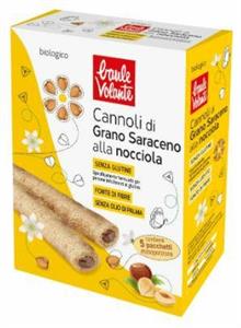 Cannoli di grano saraceno alla nocciola