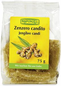 Zenzero candito 75g - Rapunzel