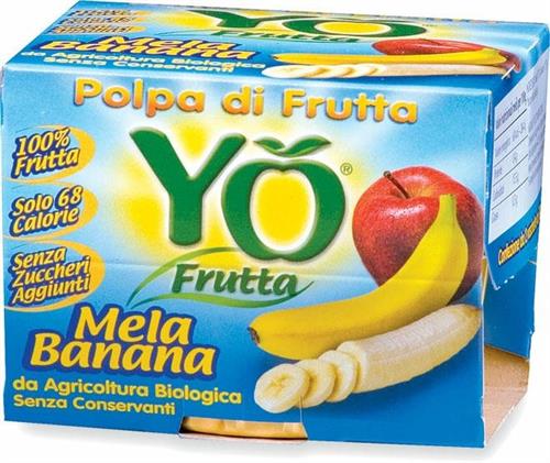 Polpa mela e banana Yo frutta