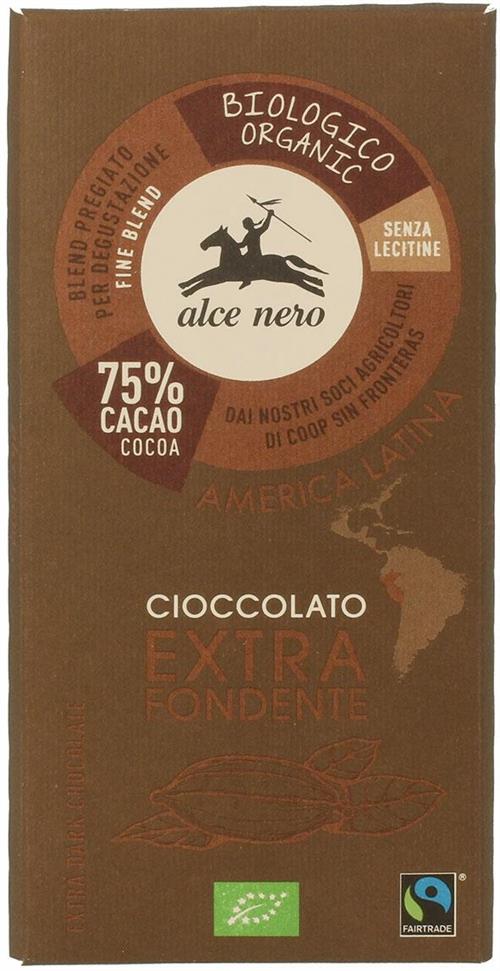 Cioccolato extra fondente 100g - Alce nero