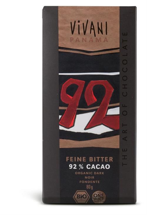 Cioccolato fondente 92% - Vivani