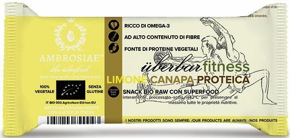 Uberbar fitness Limone Canapa