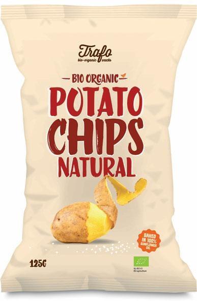 Patate chips naturali 125g