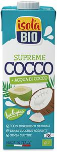 Bevanda latte di cocco e acqua di cocco supreme 1l - Isola bio