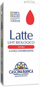 Latte intero UHT 1L - Cascina Bianca