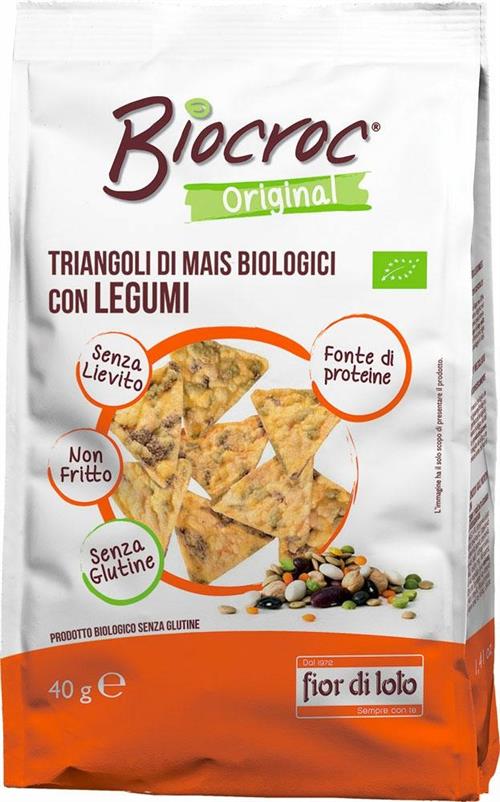 Biocroc - Triangoli di mais con legumi