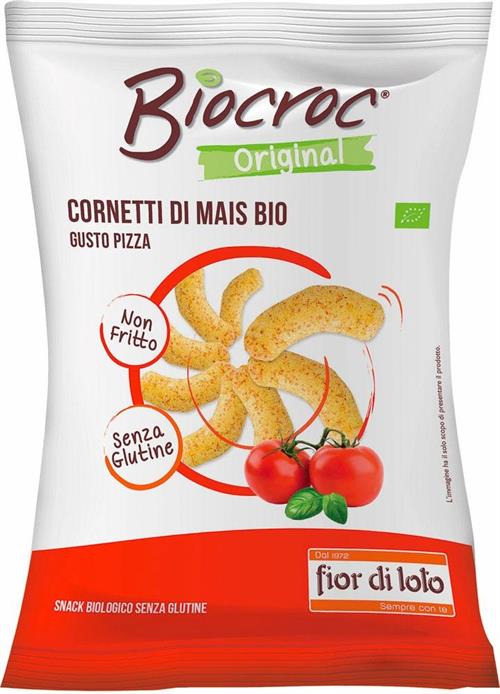 Biocroc - Cornetti di mais al gusto pizza