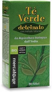 Tè Verde deteinato 40g altromercato