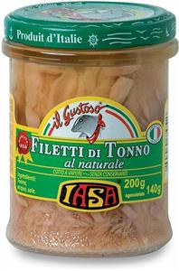 Filetti di tonno al naturale