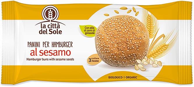 Panini per Hamburger al Sesamo