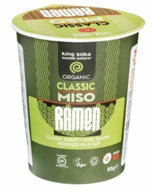 Miso classic ramen in cup