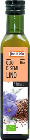 Olio di Semi di Lino 250ml - Fior di Loto