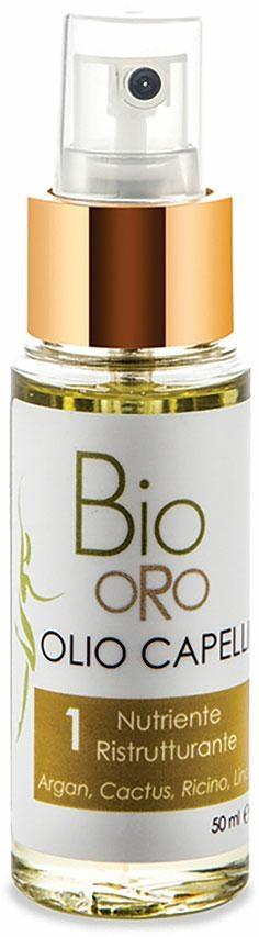 Linea Bio Oro - Olio capelli Nutriente Ristrutturante