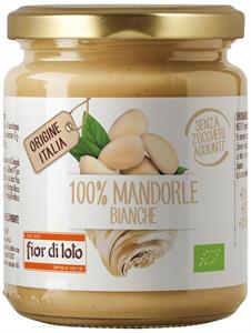 Crema 100% di mandorle pelate bianche 200g