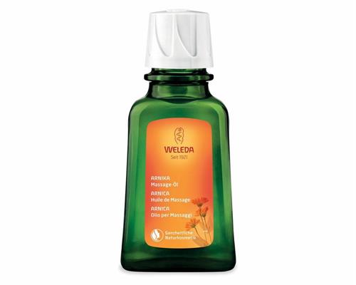 Olio per massaggi all'arnica