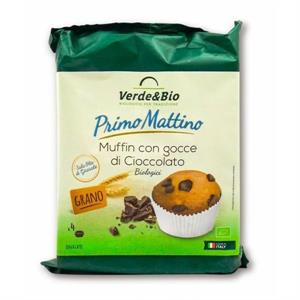 Muffin con Gocce di Cioccolato - Verde&Bio