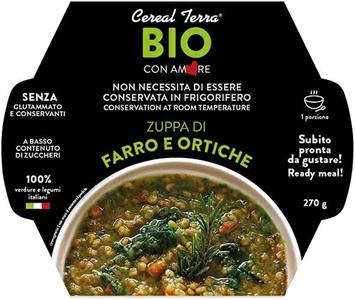 Zuppa di Farro e Ortiche