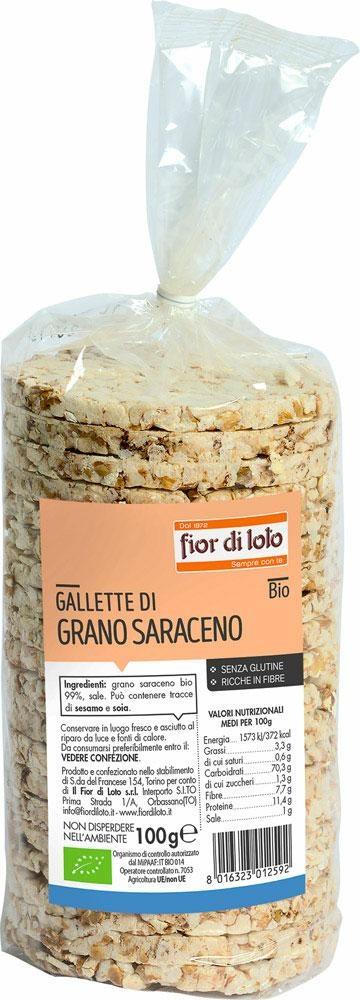 Gallette di Grano Saraceno 100g